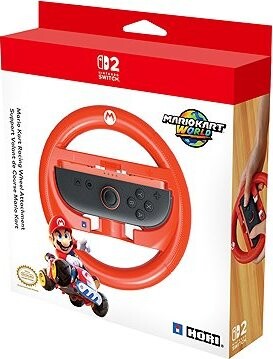 Hori Racing Wheel Attachment Set – Mario – Nintendo Switch 2