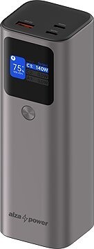 AlzaPower Vision 27000 mAh Power Delivery (140 W) strieborná