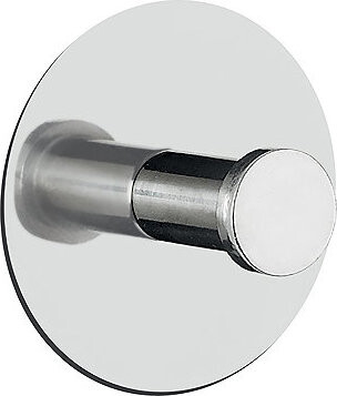 Spirella okrúhly háčik na uteráky PUNT – Round, lesklá nehrdzavejúca oceľ, samolepiaci, priemer 60 m