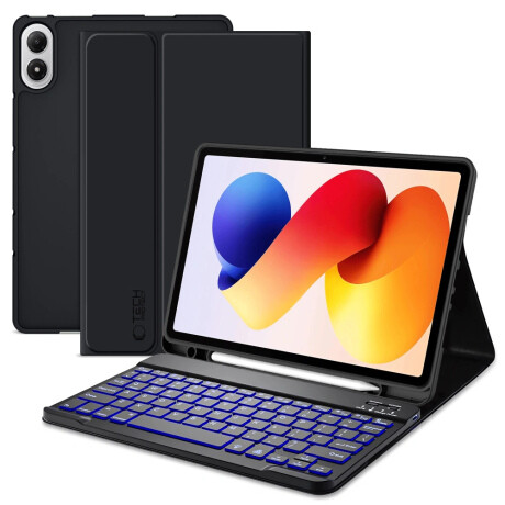 Tech-Protect SC Pen Keyboard puzdro s klávesnicou na Xiaomi Poco Pad M1 / Redmi Pad 2 Pro 12.1'', čierne