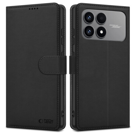 Tech-Protect Wallet knižkové puzdro na Xiaomi Poco F8 Pro, čierne