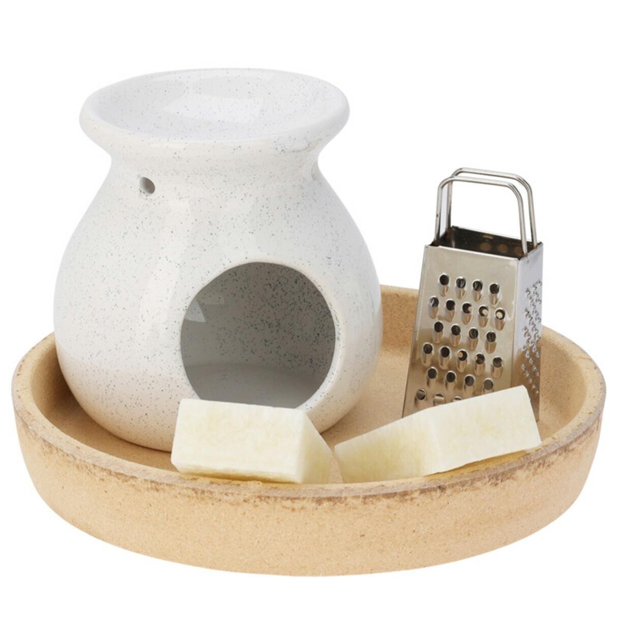 Aroma lampa na vonný vosk LILY bílá