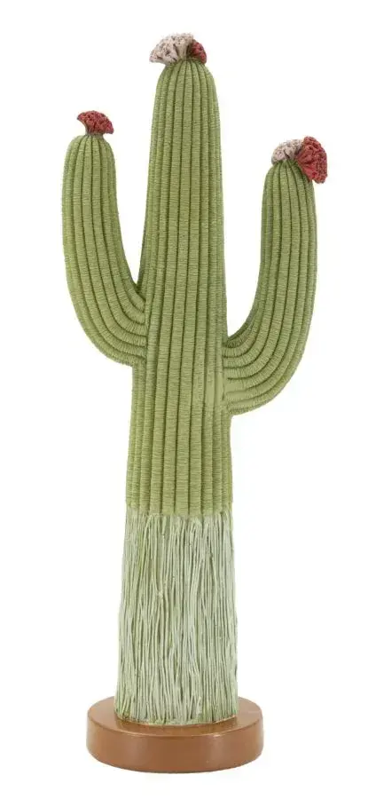 Dekorativní soška Cactus 45 cm zelená