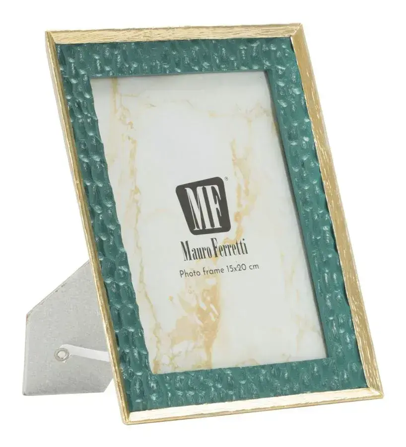 Fotorámeček Grent 20,3x25,3 zelený/zlatý