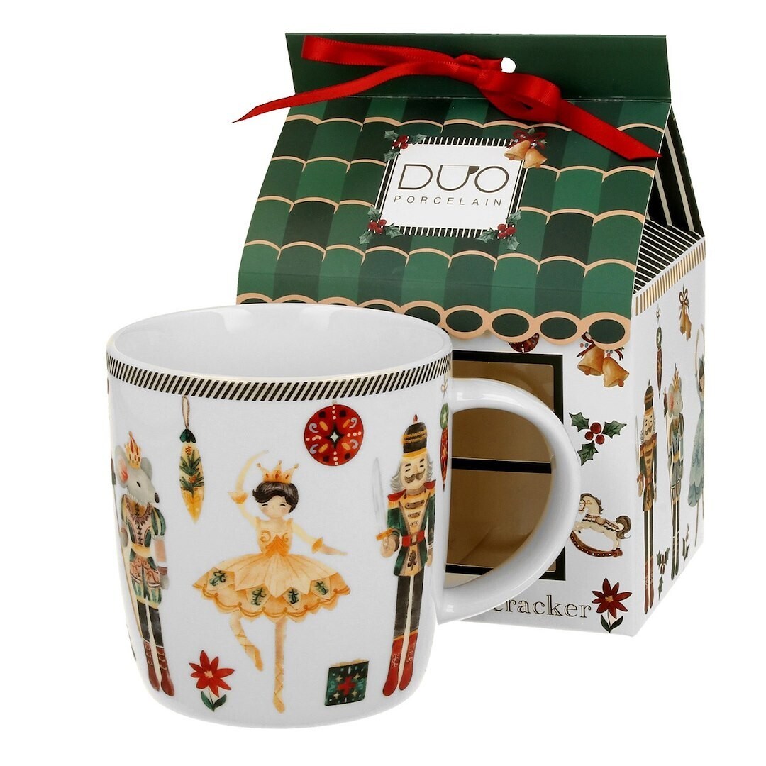 Porcelánový hrnek CHRISTMAS NUTCRACKER 400 ml vícebarevný