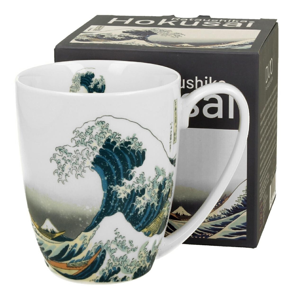 Porcelánový hrnek Hokusai The Great Wave 350 ml vícebarevný