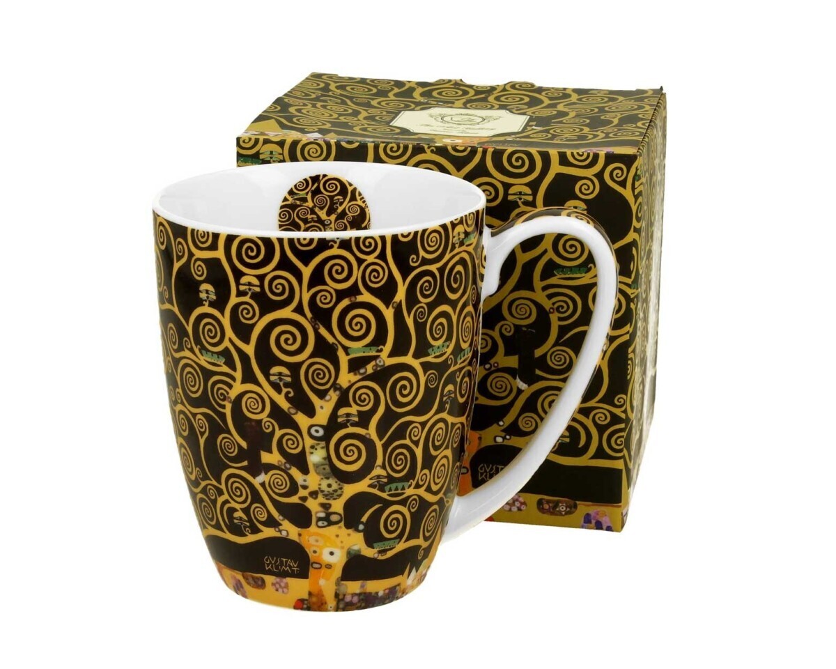 Porcelánový hrnek Klimt Tree Of Life 350 ml vícebarevný