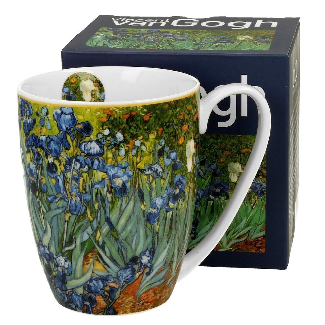 Porcelánový hrnek Van Gogh Irises 350 ml vícebarevný