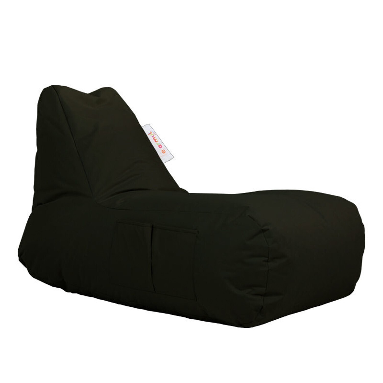 Zahradní sedací vak COMFORT 65/75 cm/ 105/75 cm černý