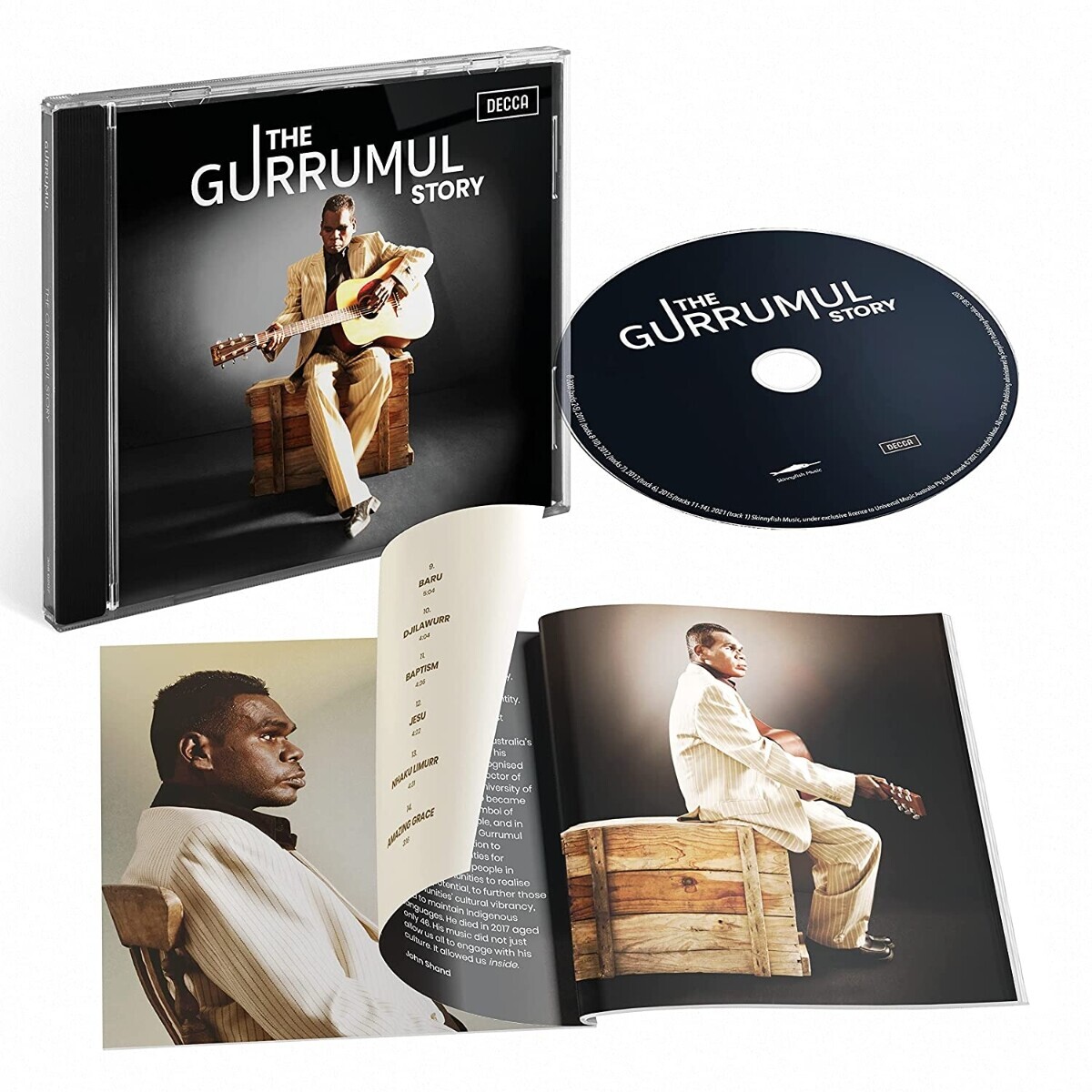 Geoffrey Gurrumul Yunupingu, THE GURRUMUL STORY, CD