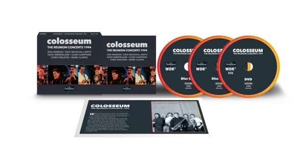 Colosseum, The Reunion Concerts 1994 DVD, CD