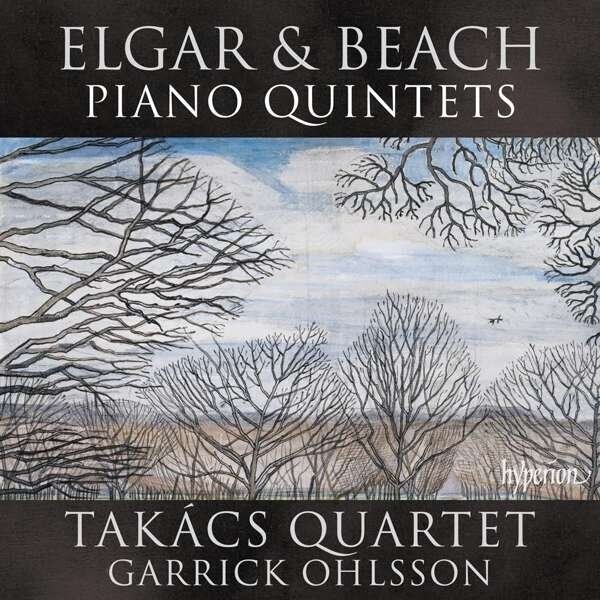 Takács Quartet & Garrick Ohlsson, ELGAR & BEACH: PIANO QUINTETS, CD