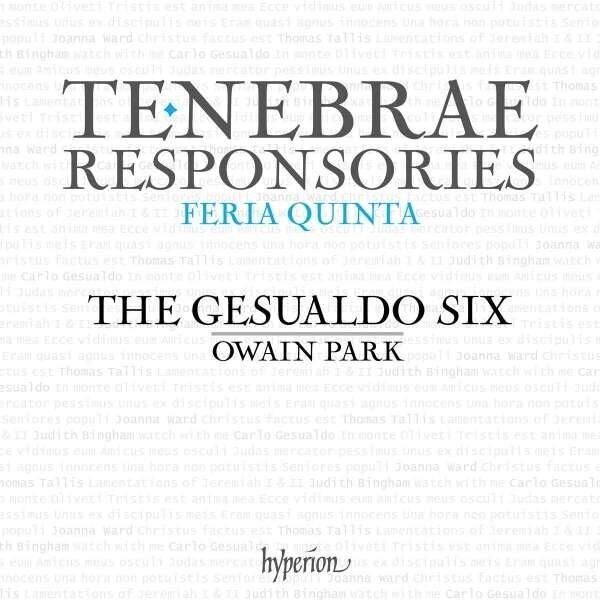 The Gesualdo Six, TENEBRAE RESPONSORIES FOR MAUNDY THURSDAY, CD