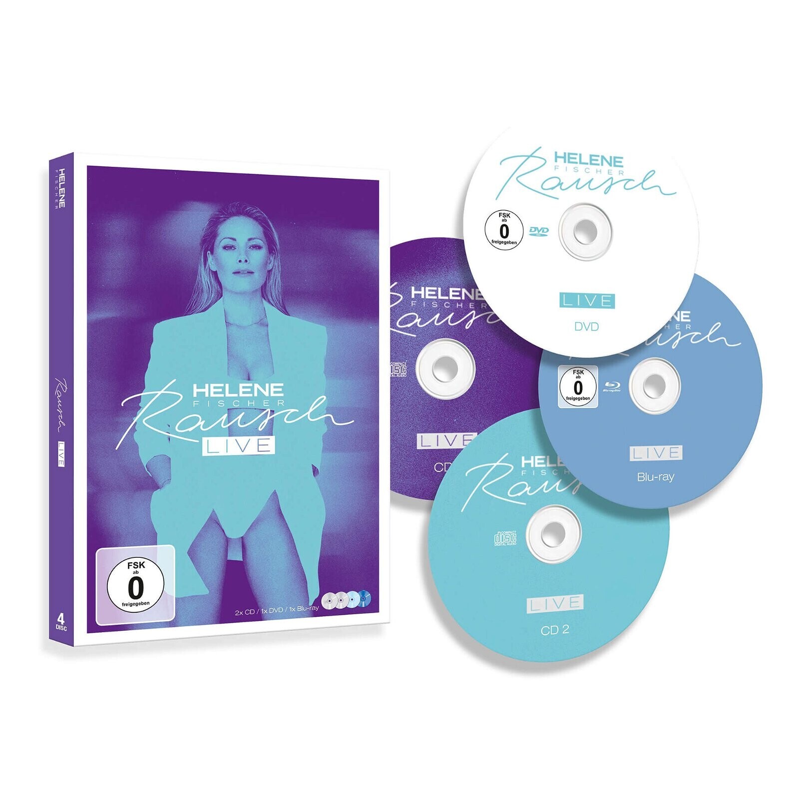 Helene Fischer, Rausch (Live Aus München) (Box Set), CD