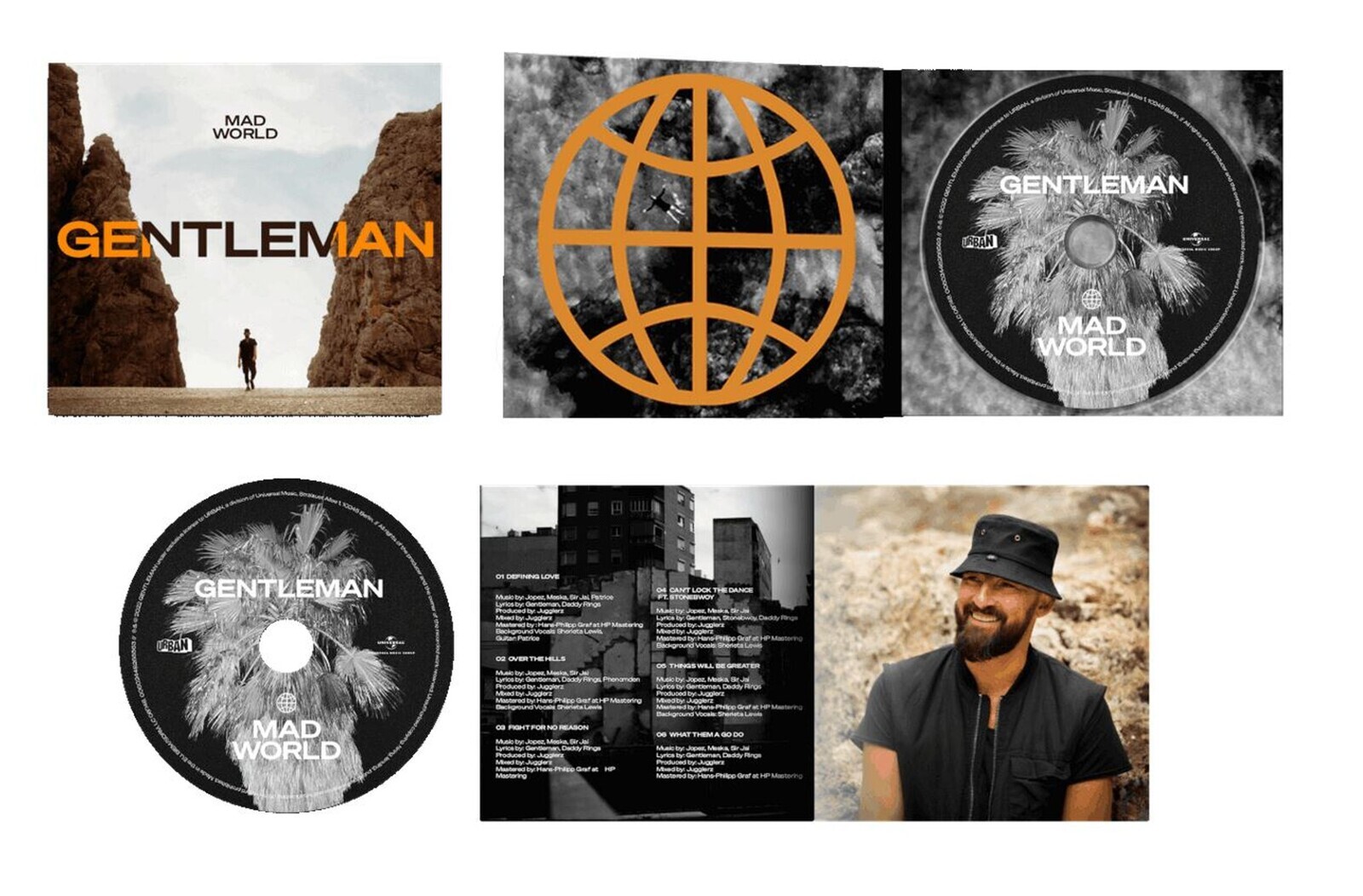 Gentleman, MAD WORLD, CD