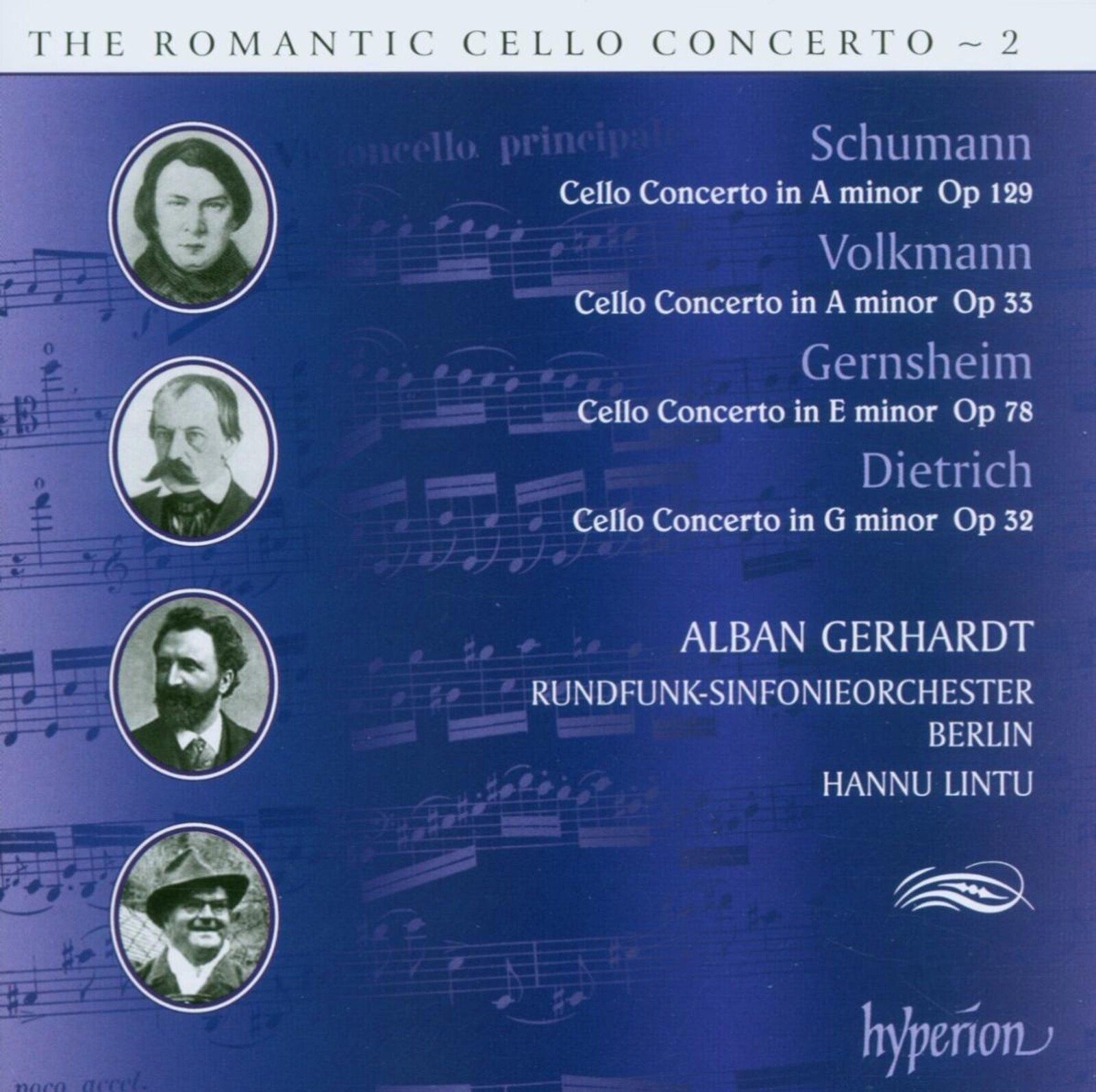 Alban Gerhardt, ROMANTIC CELLO CONCERTO 2, CD