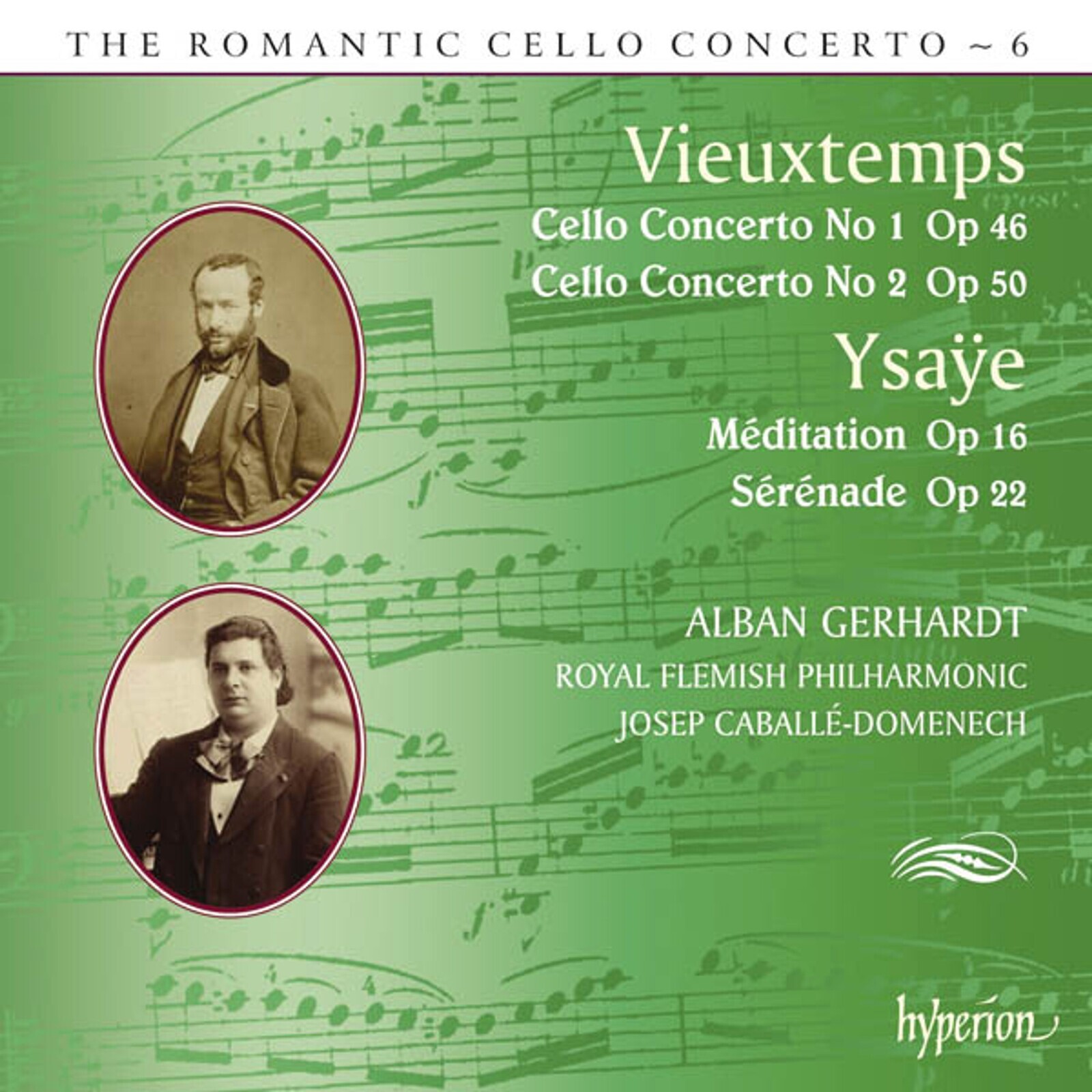 Alban Gerhardt, VIEUXTEMPS: CELLO CONCERTO NO.1 & NO. 2 / YSAYE: MEDIATION OP. 16, CD