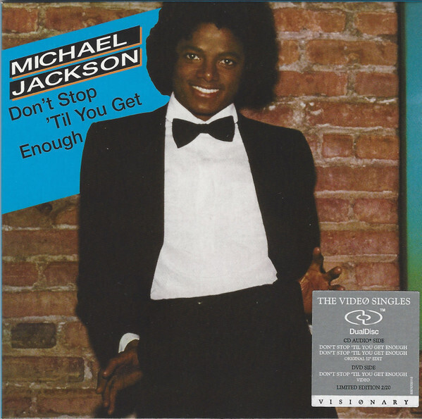 Michael Jackson, Don't Stop 'Til You Get Enough (DualDisc), CD