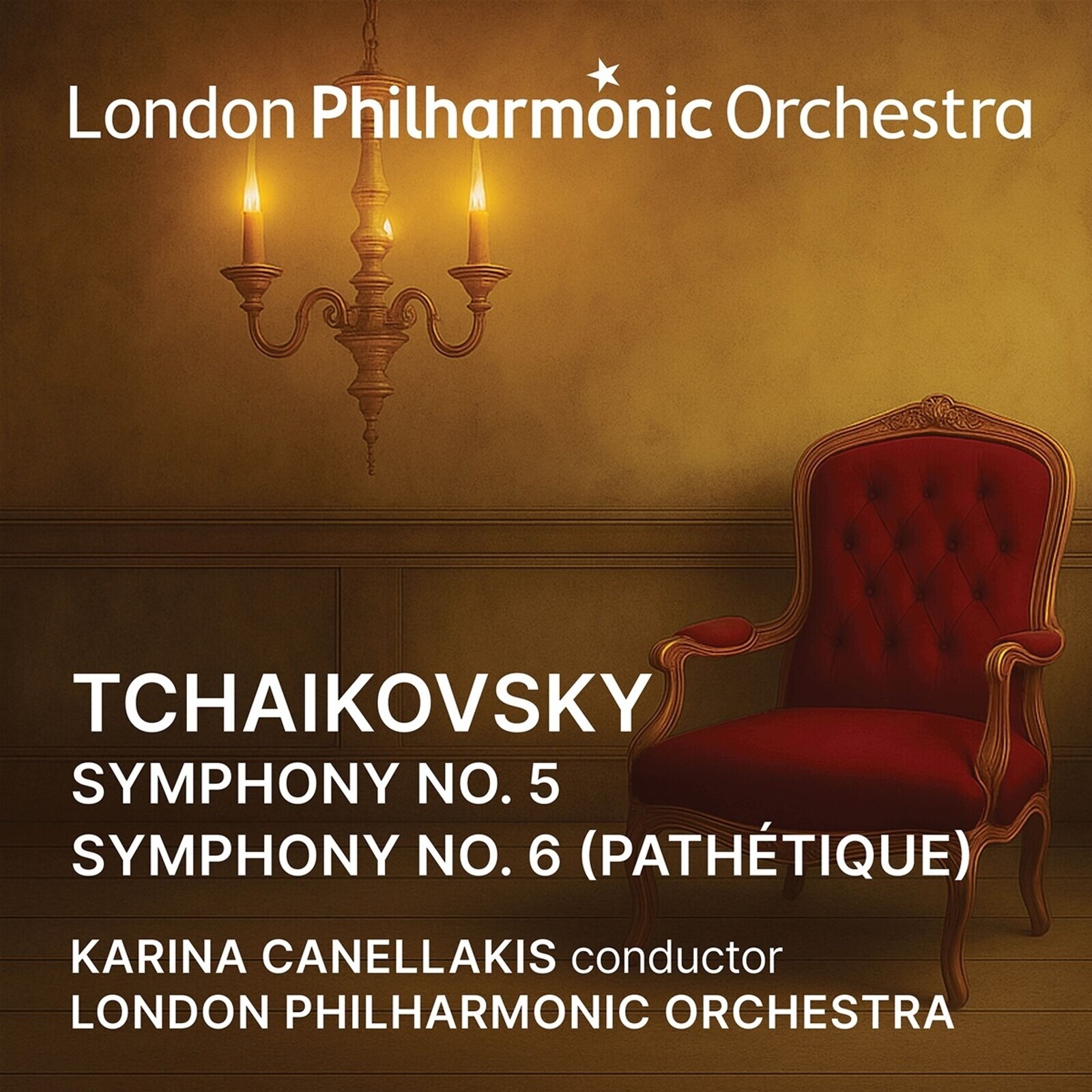 London Philharmonic Orchestra, TCHAIKOVSKY: SYMPHONY NO. 5/SYMPHONY NO. 6 'PATHETIQUE', CD