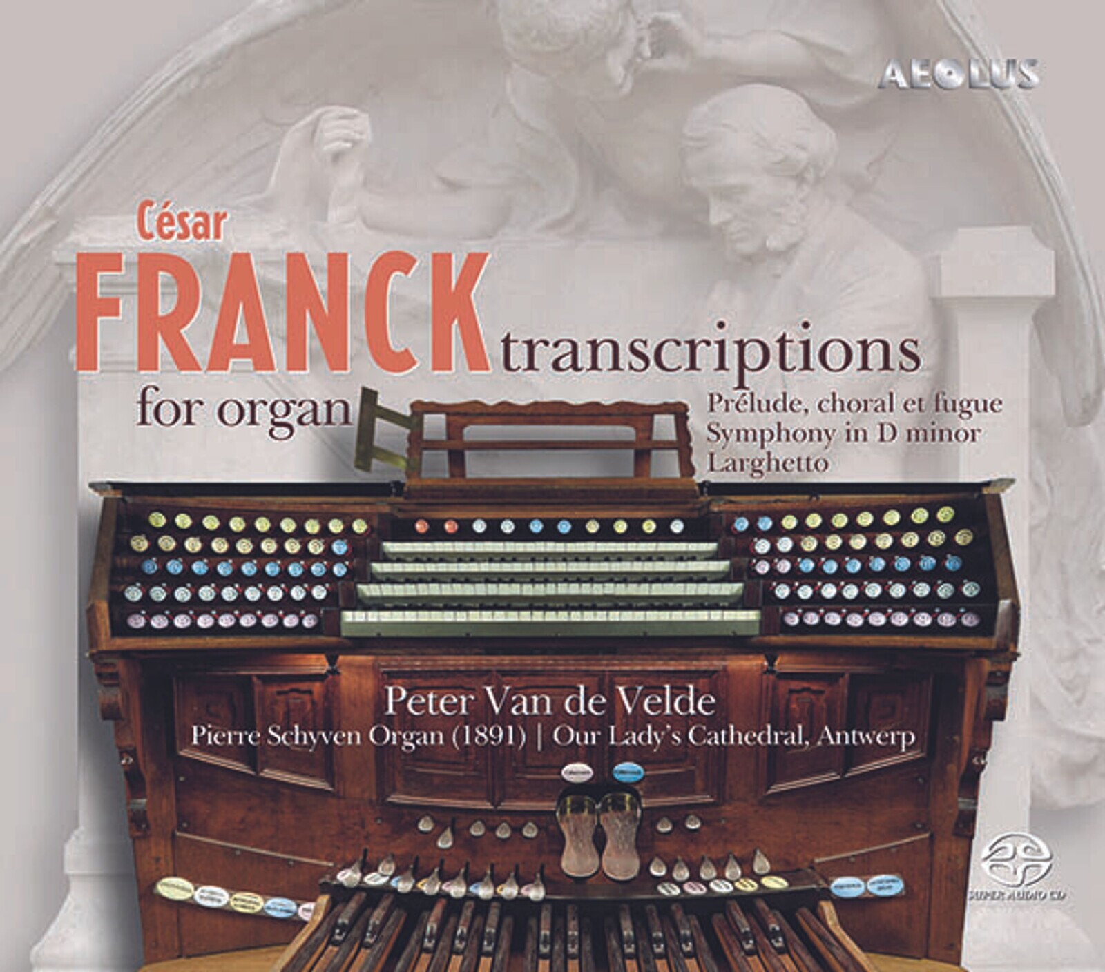 Peter Van de Velde, FRANCK TRANSCRIPTIONS FOR ORGAN, CD