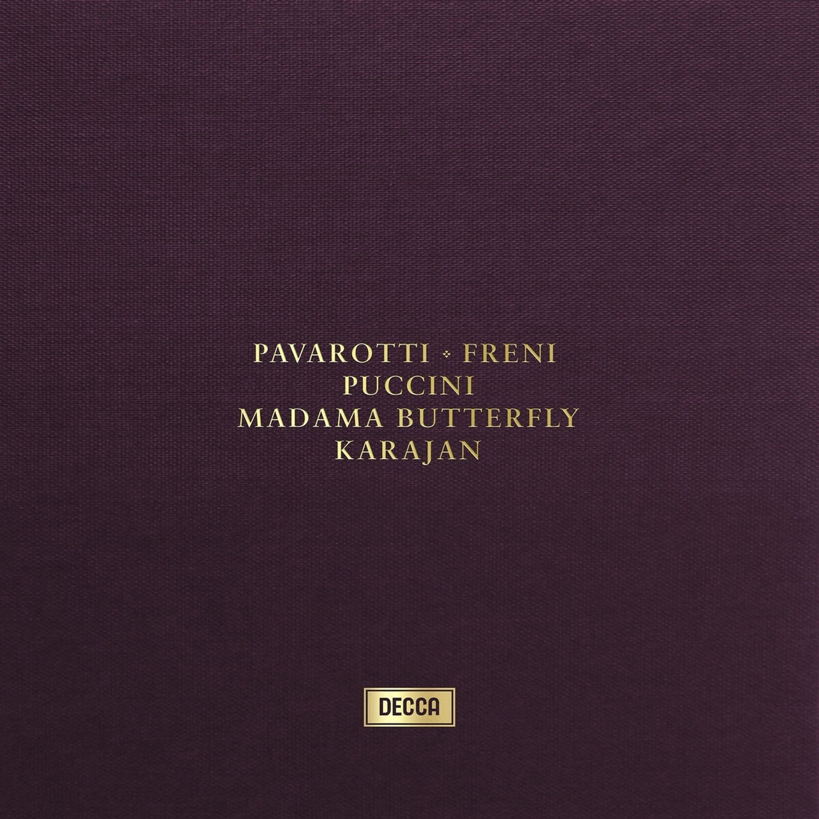 PUCCINI: MADAMA BUTTERFLY