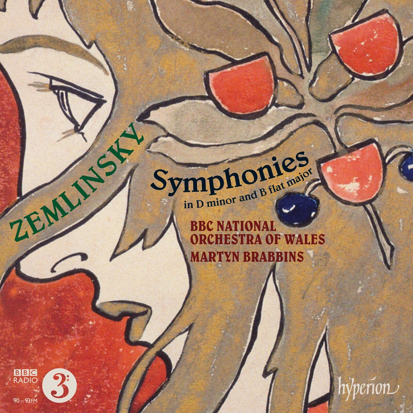 BBC National Orchestra of Wales, ZEMLINSKY: SYMPHONY IN D MINOR; SYMPHONY IN B-FLAT, CD