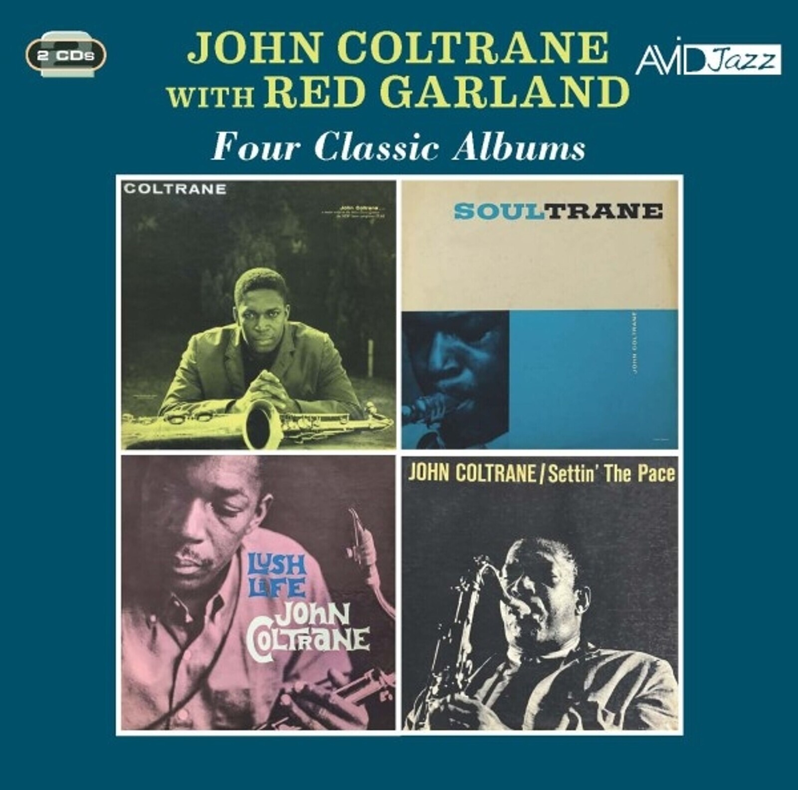 John Coltrane with Red Garland, FOUR CLASSIC ALBUMS, CD