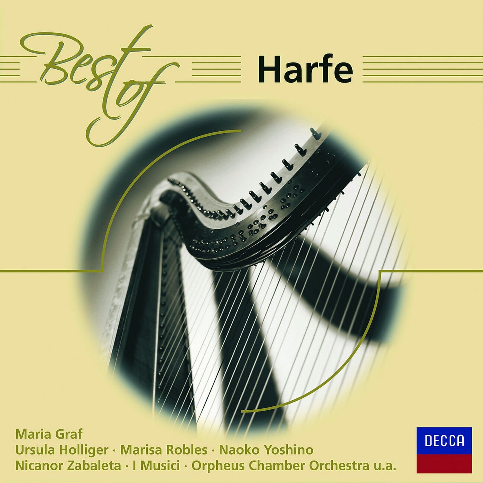 Oktetten Ehnstedts Eftr., BEST OF HARFE, CD