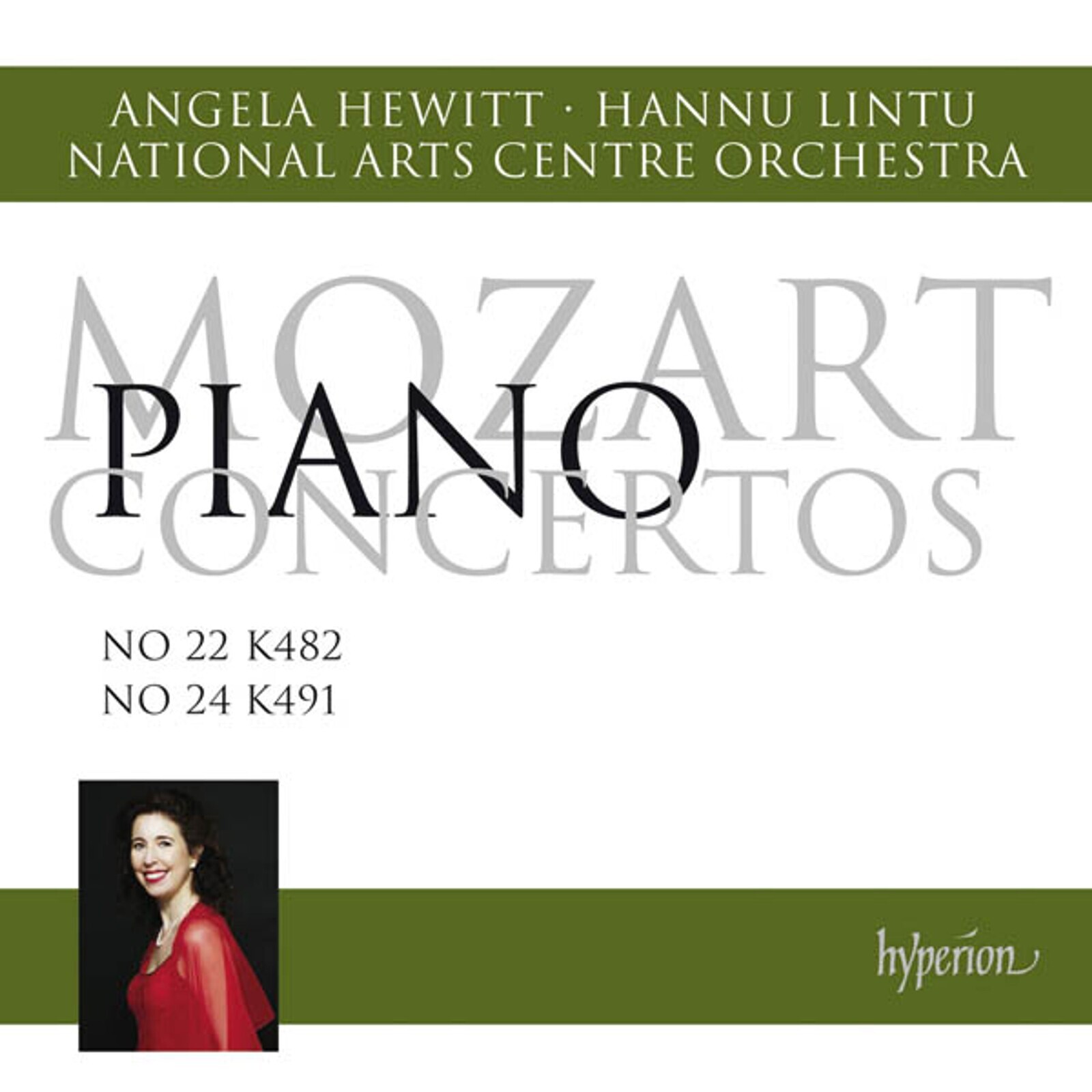 Angela Hewitt, MOZART: PIANO CONCERTOS NOS 22 & 24, CD