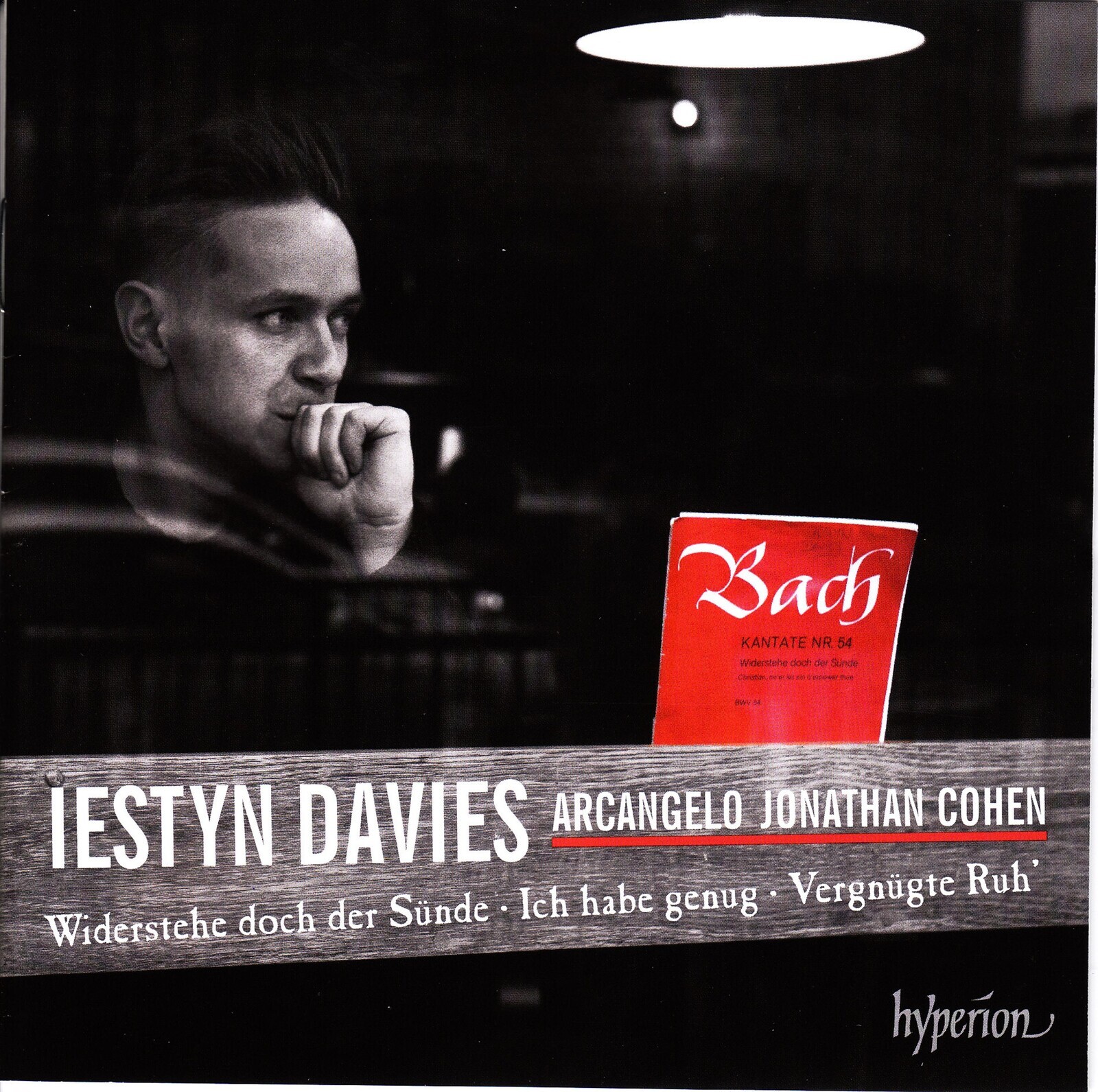 Iestyn Davies, BACH: CANTATAS 54, 82 & 170 