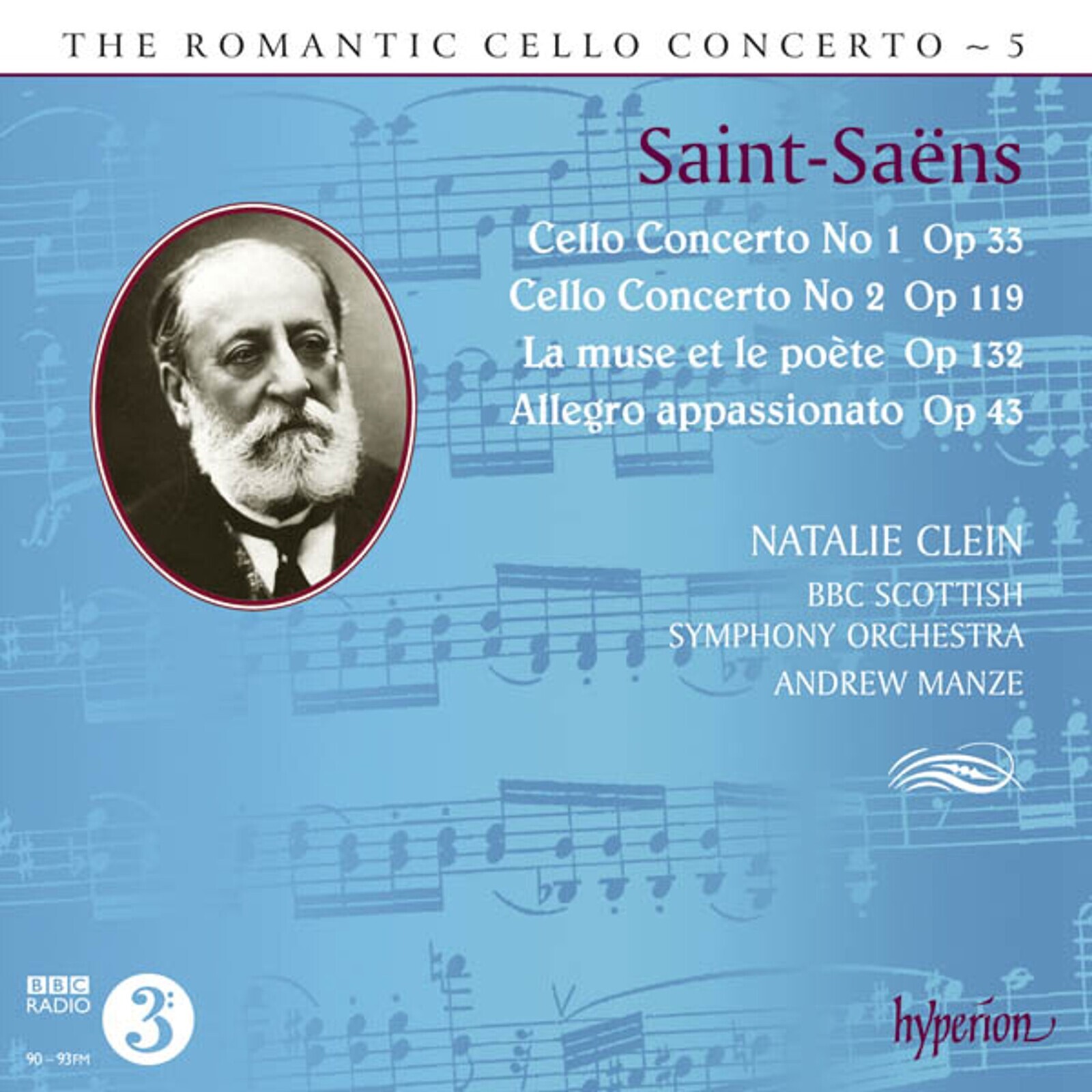 Natalie Clein, SAINT-SAENS: CELLO CONCERTOS NOS. 1 & 2 ETC. (HYPE, CD