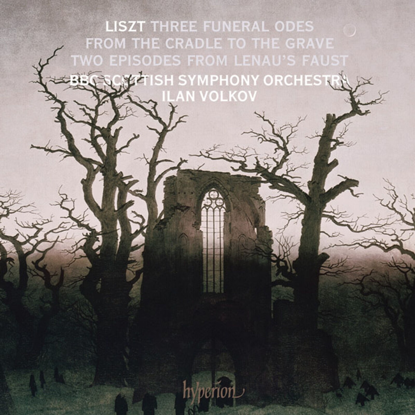BBC Scottish Symphony Orchestra, LISZT: 3 FUNERAL ODES, S. 112; 2 EPISODES, S. 110, CD