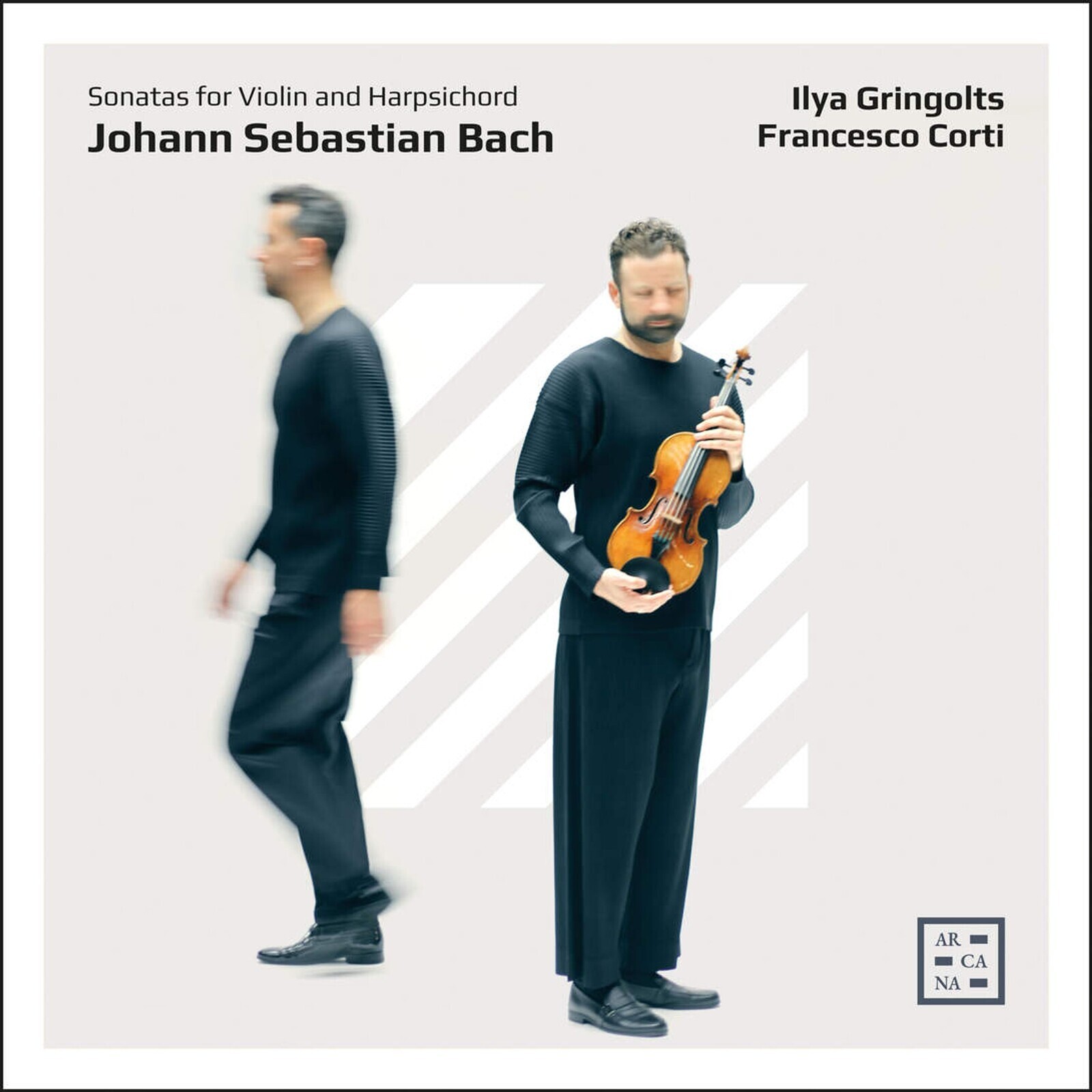 Francesco Corti, J.S. BACH: SONATAS FOR VIOLIN AND HARPSICHORD, CD