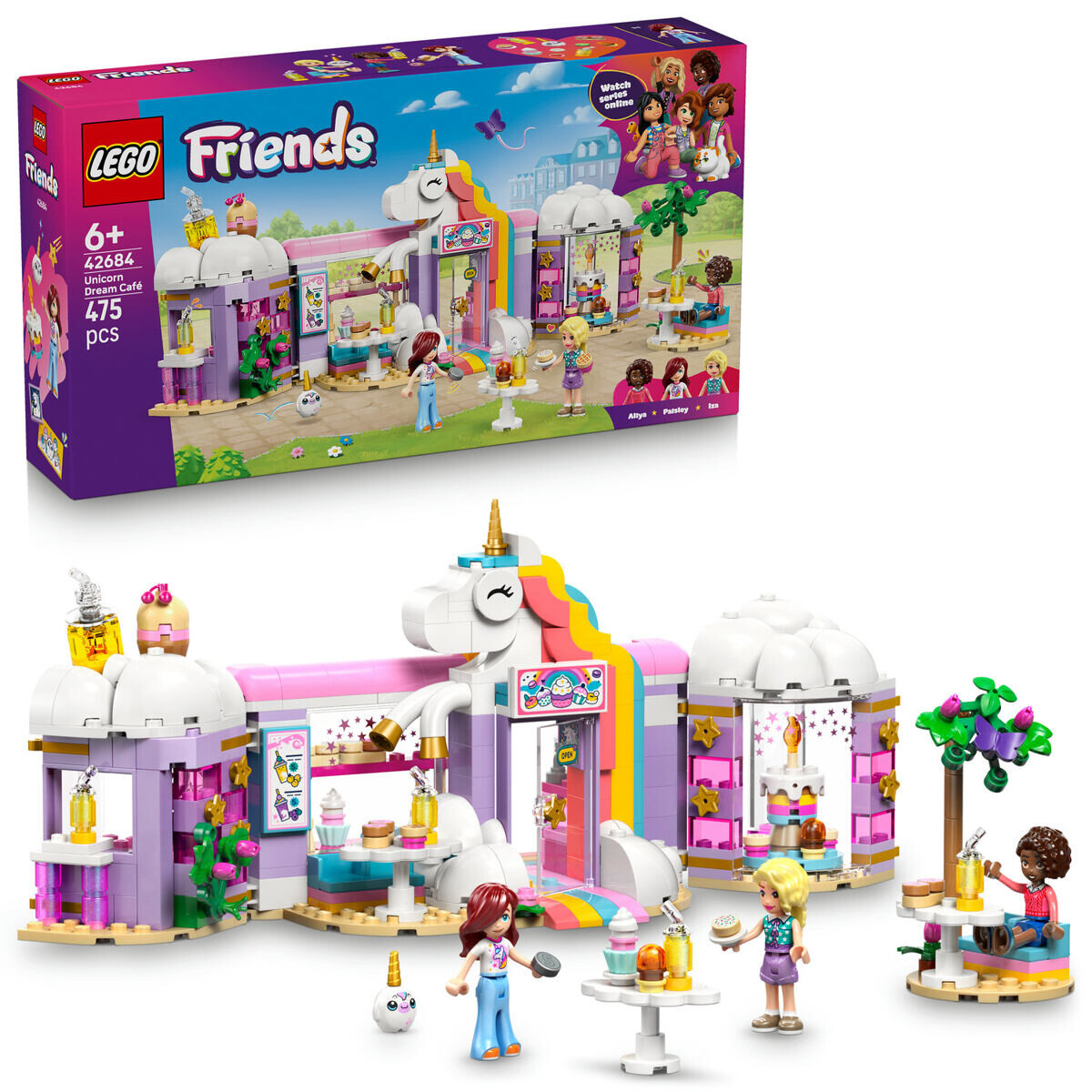 LEGO® Friends 42684 Snová kaviareň s jednorožcom