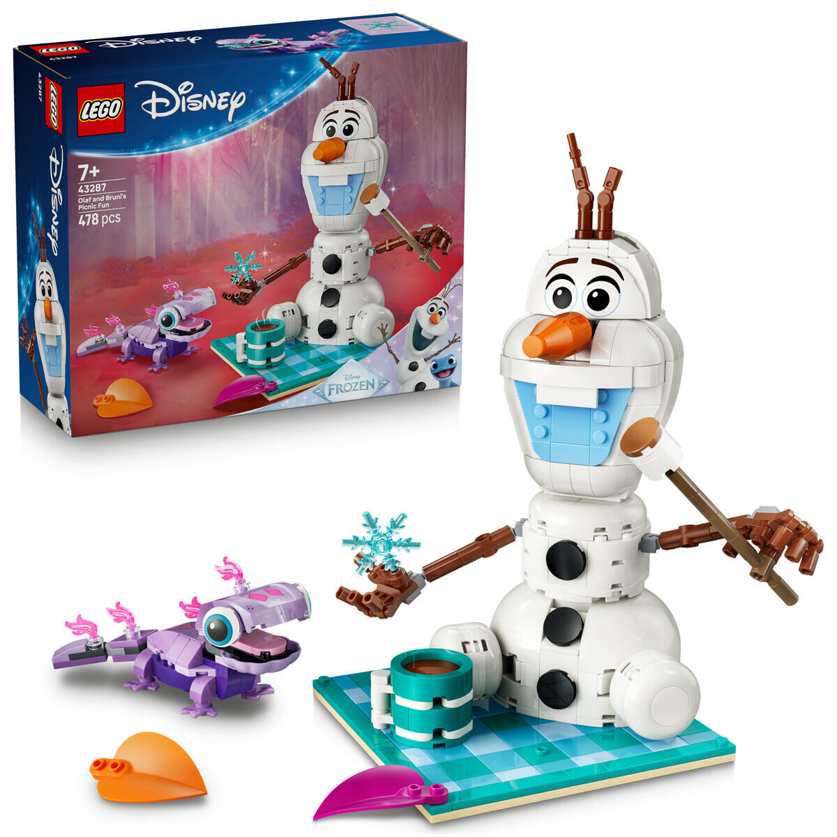 LEGO® │ Disney 43287 Olaf a Bruni na zábavnom pikniku