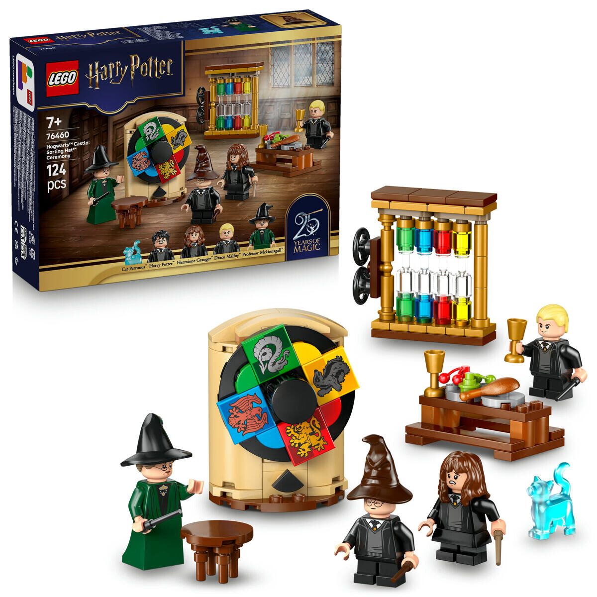 LEGO® Harry Potter™ 76460 Rokfortský hrad: Ceremoniál s Múdrym klobúkom