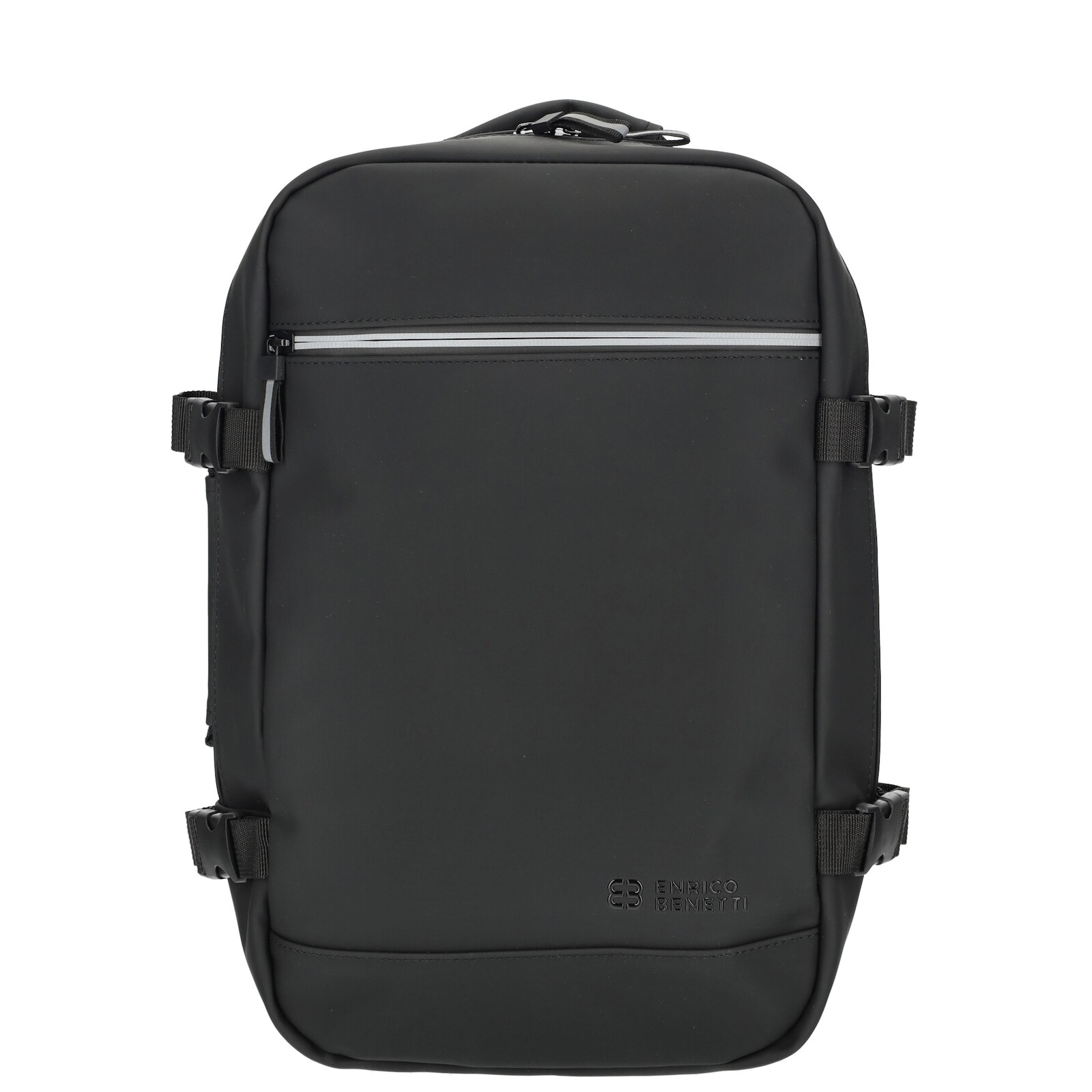 Vodoodpudivý kabínový batoh Enrico Benetti Bergen - čierny - 25x20x40 cm