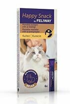 Feliway Happy Snack s kuracím - 6 tyčiniek (cca 90 g)