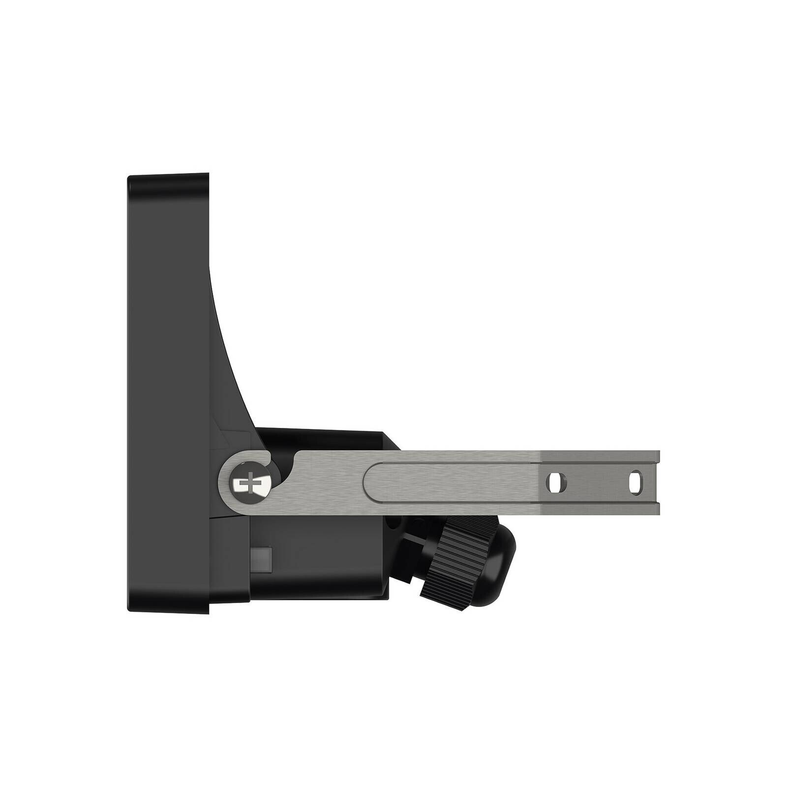 Theben LED vonkajší stenový reflektor theLeda B20 dual, čierny, IP65