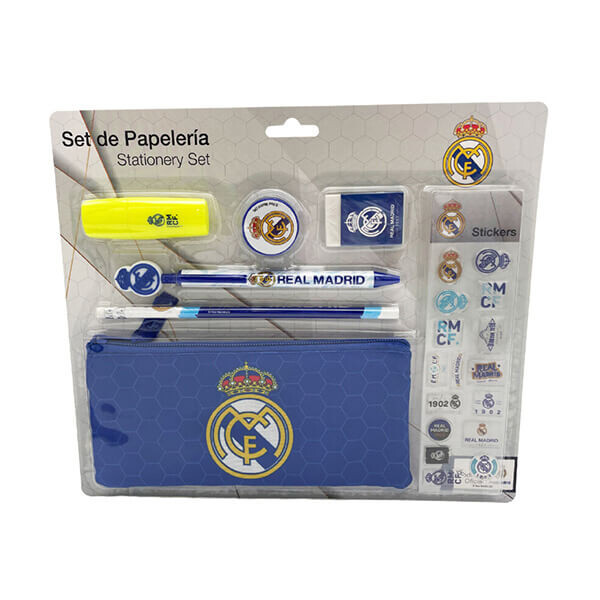 CyP Brands Real Madrid - školský set s peračníkom a samolepkami