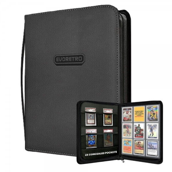 Evoretro Album na toploadery Evoretro Shield+ 216 kapes (3x3) - Black