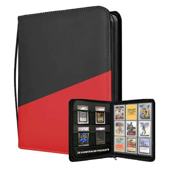 Evoretro Album na toploadery Evoretro Shield+ 216 kapes (3x3) - Black/Red