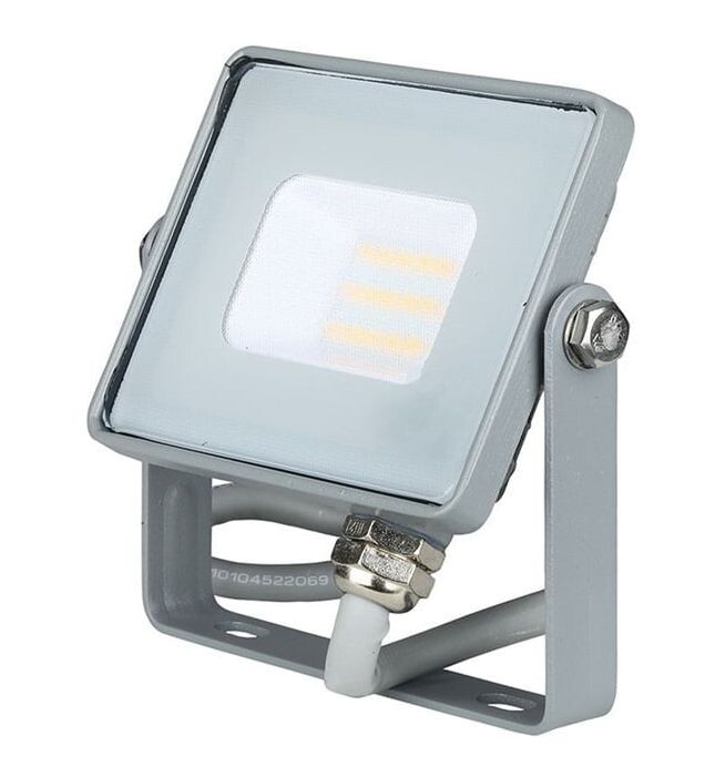 LED Solution Sivý LED reflektor 10W Premium – VYSTAVENÝ VZOROK VYP339