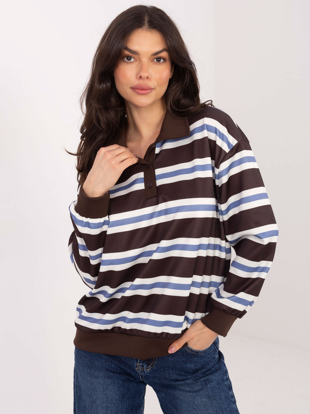 Dámska pruhovaná blúzka