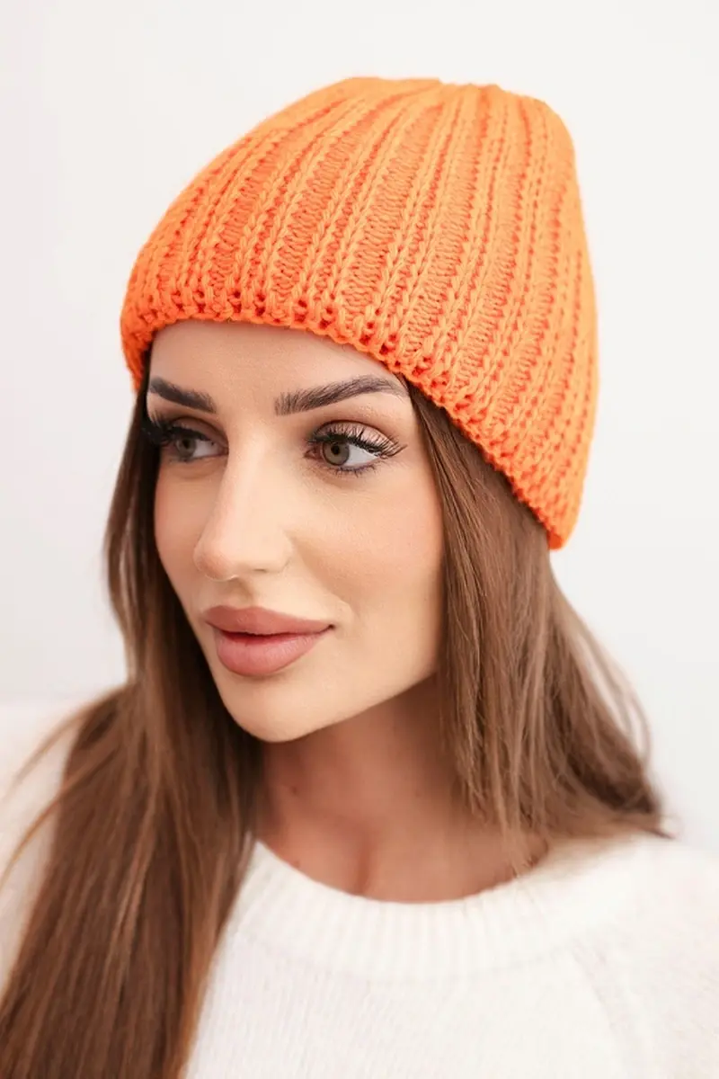 Dámska čiapka Rebeka K345 oranžová