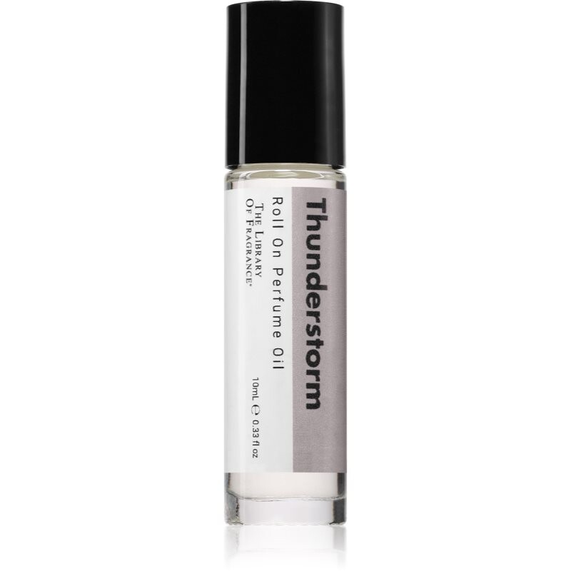 The Library of Fragrance Thunderstorm telový olej roll-on unisex 10 ml