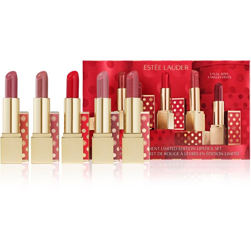 Estée Lauder Holiday Lipstick Set darčeková sada na pery limitovaná edícia