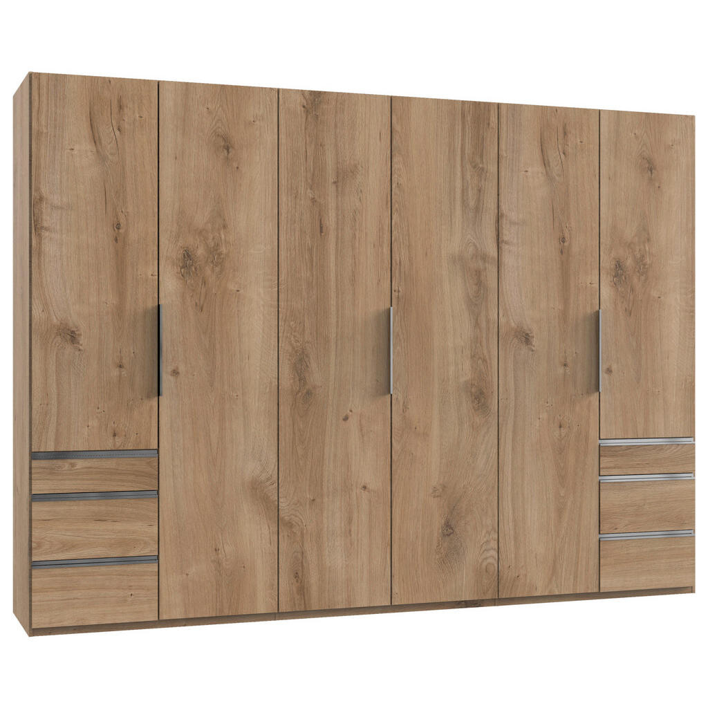 MID.YOU SKRIŇA S OTOČNÝMI DVERAMI, trámový dub, 300/236/58 cm