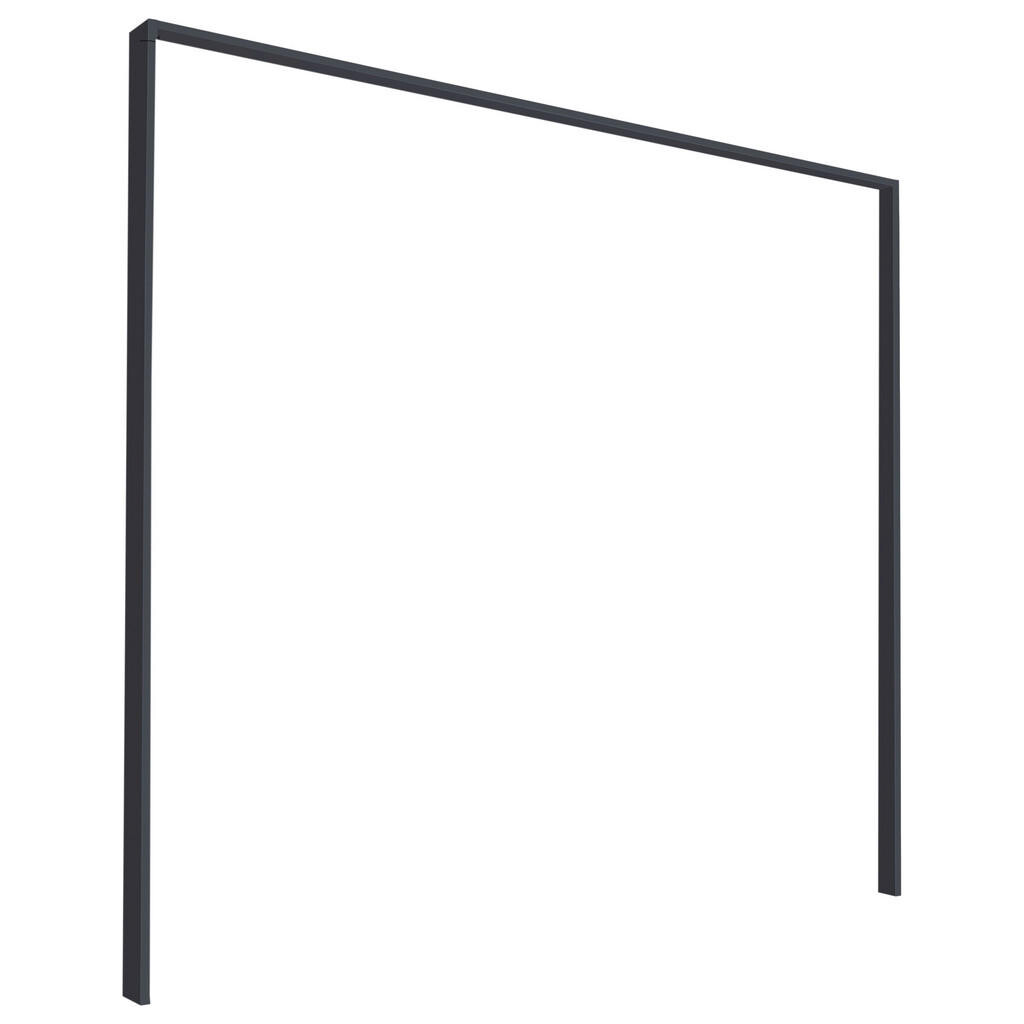 Rauch Möbel PASPARTOVÝ RÁM, sivá, 223/214/23 cm