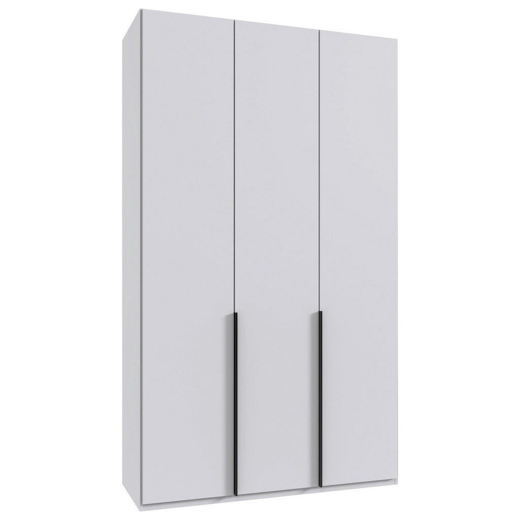 MID.YOU SKRIŇA S OTOČNÝMI DVERAMI, biela, 135/236/58 cm